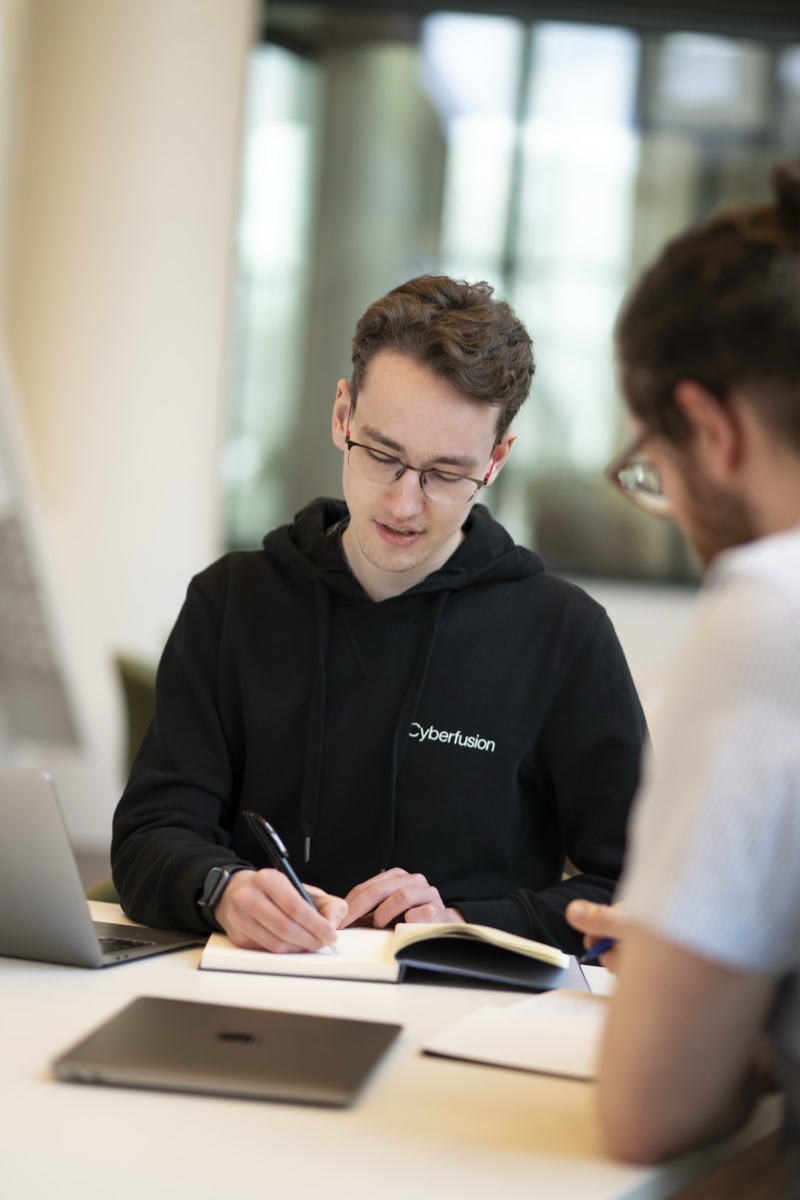 Cyberfusion team at work